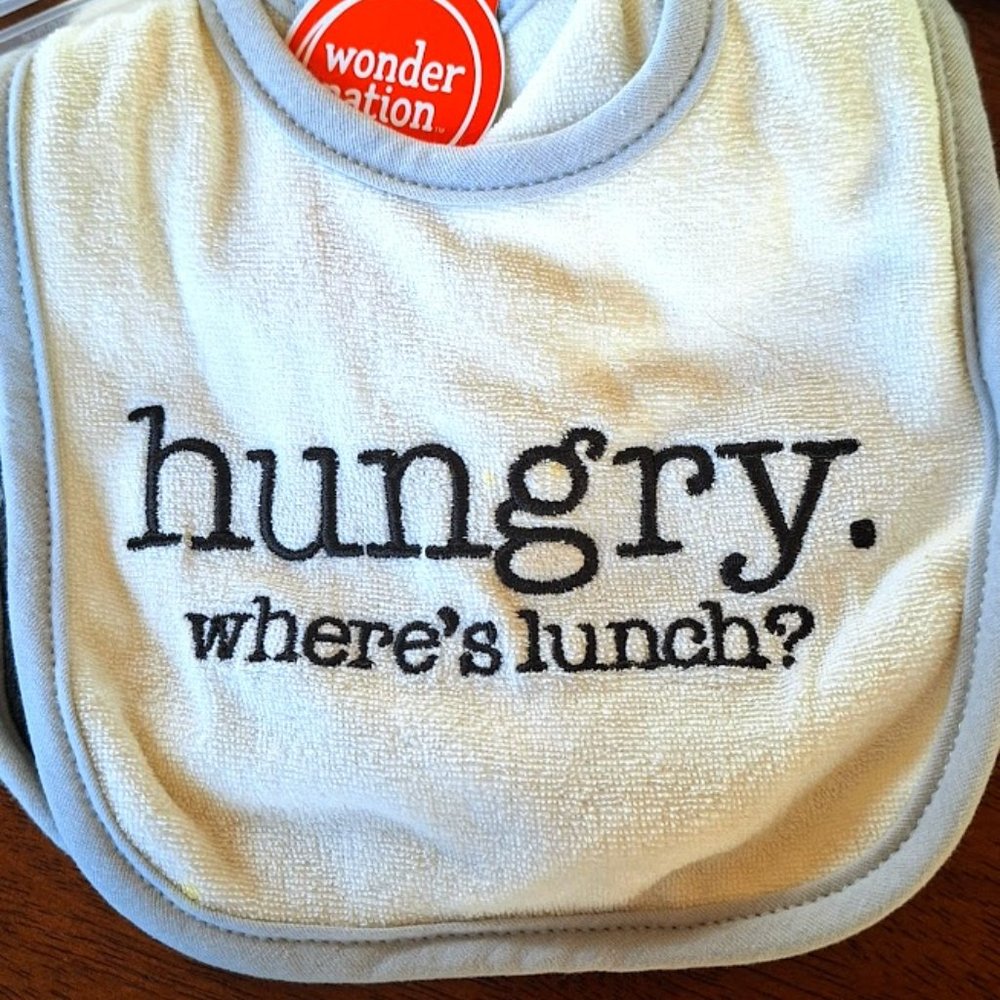 WonderNation 3-pack Bibs Brand new